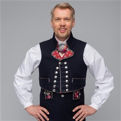 Bilde av Rekonstruert mannsbunad fra Fusa